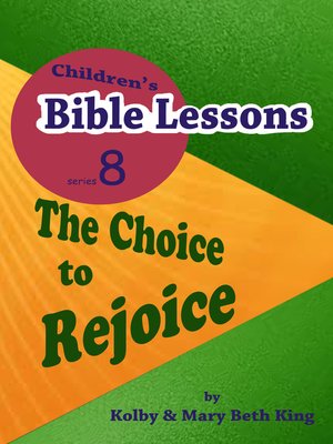cover image of Children's Bible Lessons